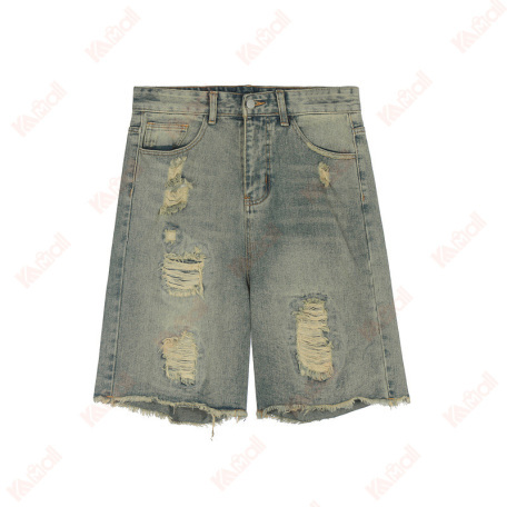 distressed jean shorts hot sale